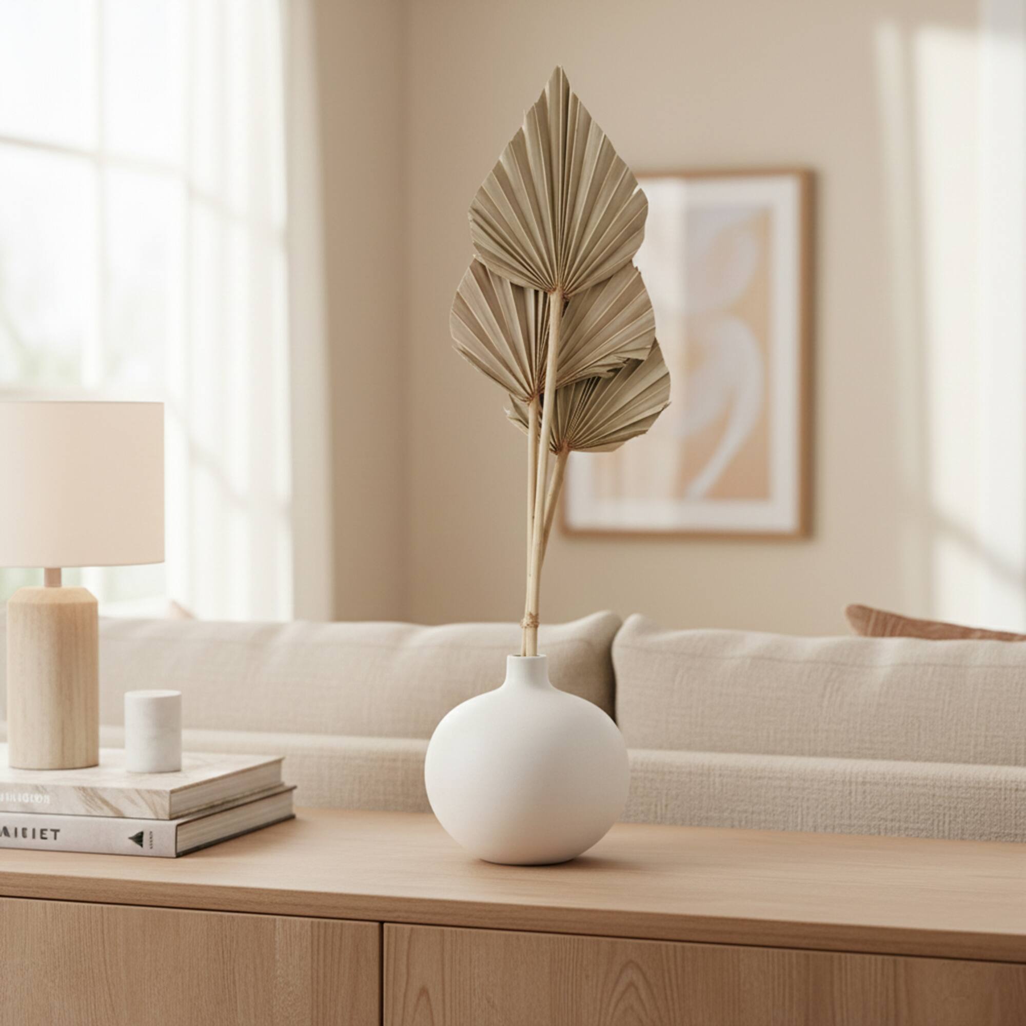 22" Natural Palm Spear Bunch by Ashland®